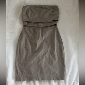 Cute gray dress, rarely used.